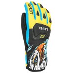 Level Guantes Race Jr Glove Yellow Blue Presentación