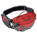 Evoc Sac hydratation VTT Sac Hip Pack Pro 3L Gris/rouge Présentation