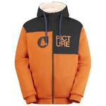 Picture Sweatshirt Basement Plush Zip Camel Coffee Präsentation