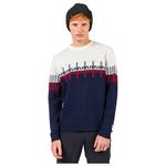 Rossignol Pullover Patterned Crewneck Dark Navy Präsentation