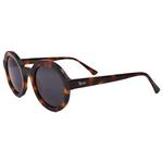 Binocle Eyewear Occhiali da sole Habana Shiny Tortoise Gradient Grey Polarized Presentazione