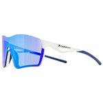 Red Bull Spect Sunglasses Fuse Shiny White Blue Smoke Blue Mirror Overview