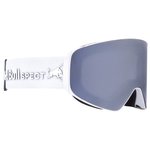 Red Bull Spect Masque de Ski Jam Matt White Smoke Silver Mirror + Cloudy Snow Présentation