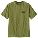 Patagonia T-Shirt 73 Skyline Regenerative Organic Cotton Buckhorn Green Präsentation