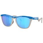 Oakley Occhiali da sole Frogskins Primary Blue Cool Grey Prizm Sapphire Presentazione