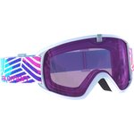 Salomon Goggles Trigger White Lotus Ruby Multilayer Overview