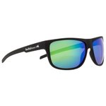 Red Bull Spect Sunglasses Loom Black Smoke With Green Mirror Pol Overview