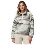 Columbia Helvetia II Printed Cropped Half Snap W Sedona Sage Summits 