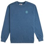 Vissla Sweatshirt Psycho Surf Crew Fleece Dark Denim Präsentation