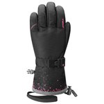 Racer Handschuhe Aurore 8 Black Pink Präsentation