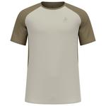 Odlo Tee-shirt de trail X Alp Trail Short Sleeve Vetiver Agate Gray Présentation