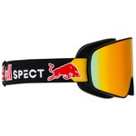 Red Bull Spect Máscaras Rush Matt Black Orange Red Mirror Presentación