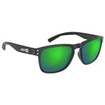 AZR Sunglasses Joker Noire Vernie Multicouche Vert Overview
