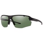 Smith Sunglasses Resolve Matte Black ChromaPop Polarized Gray Green Overview