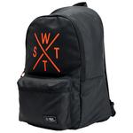 Watts R-Pack Waterproof School Bag 24L Black Full Orange 