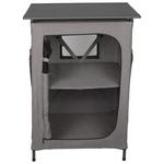 Kampa Table Hollow Cupboard Med Grey Présentation