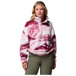 Columbia Fleece Helvetia II Printed Cropped Half Snap W Antique Mauve Summits Voorstelling