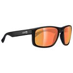 AZR Sonnenbrille Everest Noire Mat Irisé Rouge Präsentation