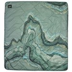 Thermarest Couverture Argo Blanket Sage Topo Wave Présentation