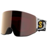Salomon Goggles Sentry Prime Black Grey Ltd Sigma Gun Metal + Sigma Light Blue Overview