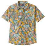 Patagonia Overhemden Go To Shirt Flourish Abundant Blue Voorstelling
