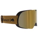 Red Bull Spect Goggles Soar-006 Black-Gold Snow - Orange With Overview