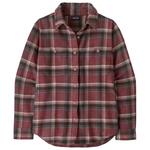 Patagonia Hemd Fjord Flannel W Cozy Cabin Berry Fig Präsentation