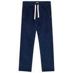 Pullin Broeken Dening Beach Corduroy Deep Blue Voorstelling