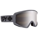 Spy Skibrille Crusher Elite Matte Gray Bronze Silver Mirror Präsentation