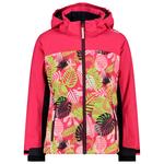 CMP Giubbotto tecnico Kid Girl Jacket Snaps Hood Topazio Bianco Lotus Presentazione