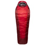 RAB Sleeping bag Solar Eco 3 Wmns Left Ascent Red Overview