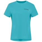Norrona Tee-shirt de rando Femund Tech T Shirt W Aqua Haze Présentation