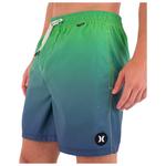 Hurley Boardshort Volley Icon Degradee 17' Black Presentazione