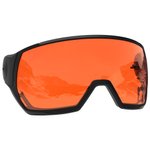 Salomon Vizieren Pioneer Visor/Icon Visor Black Tonic Orange Voorstelling