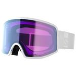 Salomon Skibrille Sentry Pro OTG White Sigma Photo Sky Blue Präsentation