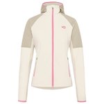 Kari Traa Fleece Tove Midlayer Off White Overview
