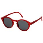 Izipizi Lunettes de soleil Junior Sun Letmesee #D Red Cry Stal Soft Grey Lenses +0,00 Présentation
