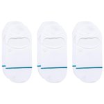 Stance Chaussettes Icon No Show 3 Pack Socks White Présentation