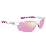 AZR Sunglasses Izoard Blanche Vernie Fushia E Cran Rose Multicouche Overview