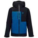 Black Diamond Skijassen M Recon Stretch Pro Shell Black Kingfisher Voorstelling