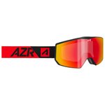 AZR Skibrille Evolution Otg Noire Mate Full Rouge Multicouche Präsentation