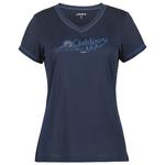 Icepeak Wander-T-Shirt Burnham Bleu Fonce Präsentation