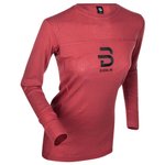 Bjorn Daehlie Technische onderkleding noordse ski Performance-Tech Ls Wmn Dusty Red Voorstelling