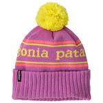 Patagonia Beanies Kid's Powder Town Beanie Park Stripe Brisk Purple Overview