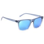 AZR Sunglasses Brad Crystal Bleue Crystal Vernie Polarisant Multicouche Bleu Overview