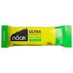 Naak Barrita energética Ultra Energy Bars 50 g. Amandes & Chocolat Presentación