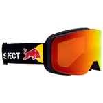 Red Bull Spect Masque de Ski Magnetron_Slick-009 Black Red Snow - Orange With R Présentation
