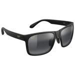 Maui Jim Sunglasses Red Sands Xl Matte Black Neutral Grey MauiPure Overview