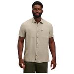 Black Diamond Chemise de rando Scenic Route Short Sleeve Pine Smoke Chalk Présentation