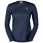 Scott Tee-shirt de trail Endurance Tech Longsleeve W Dark Blue Metal Blue Presentación
